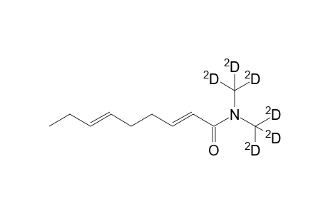 N,N-bis(Trideuteriomethyl)nona-2,6-dien-1-amide
