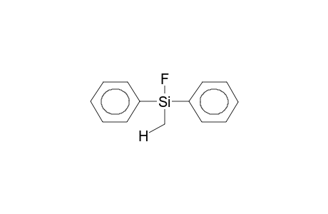 (CH3)(C6H5)2SIF;DIPHENYLMETHYL-FLUORO-SILANE