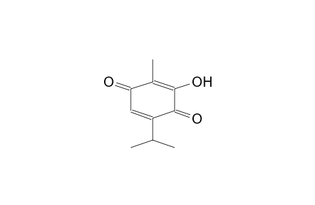 2-hydroxy-6-isopropyl-3-methyl-p-benzoquinone