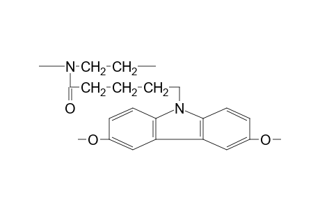 Poly{2-[4-(3,6-dimethoxycarbazol-9-yl)butyl]-2-oxazoline}