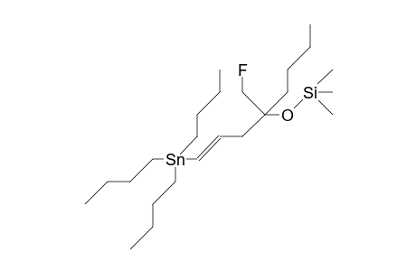 (E)-1-(Tributylstannyl)-4-(fluoromethyl)-4-((trimethylsilyl)oxy)-1-octene