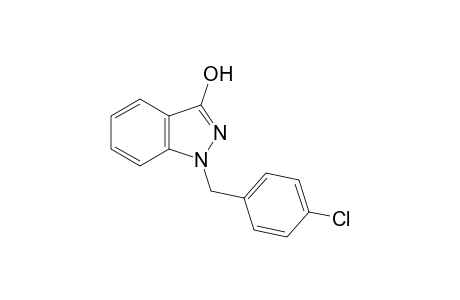 1-(p-chlorobenzyl)-1H-indazol-3-ol