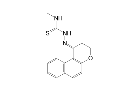 2,3-dihydro-1H-naphtho[2,1-b]pyran-1-one, 4-methyl-3-thiosemicarbazone