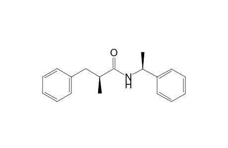 (S)-2-methyl-3-phenyl-N-((S)-1-phenylethyl)propanamide