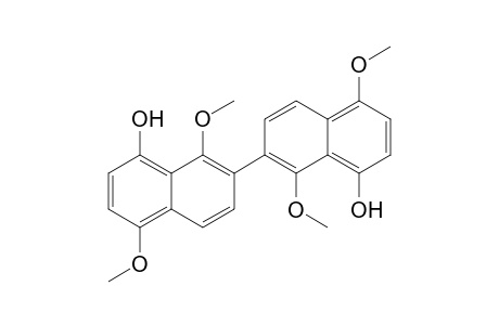 7-(1-HYDROXY-4,8-DIMETHOXY-7-NAPHTHYL)-4,8-DIMETHOXY-1-NAPHTHOL