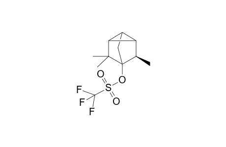 3,5,5-Trimethyltricyclo[2.2.1.0*2,6*]-4-triflate