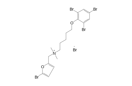 (5-bromofurfuryl)dimethyl[5-(2,4,6-tribromophenoxy)pentyl]ammonium bromide