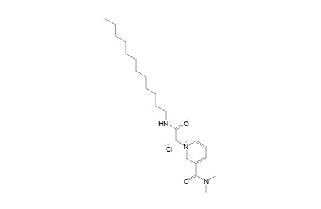 3-(dimethylcarbamoyl)-1-[(dodecylcarbamoyl)methyl]pyridinium chloride