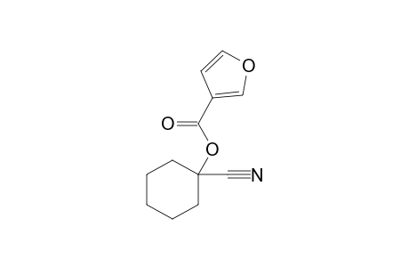 1'-Cyanocyclohexyl furan-3-carboxylate