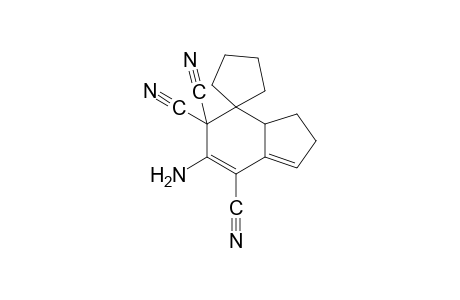 6'-amino-2',3',3a',5'-tetrahydrospiro[cyclopentane-1,4'-indene]-5',5',7'-tricarbonitrile