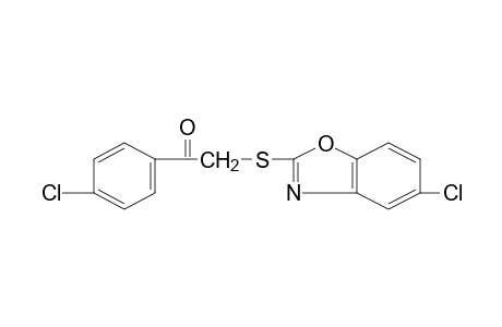 4'-chloro-2-[(5-chloro-2-benzoxazolyl)thio]acetophenone