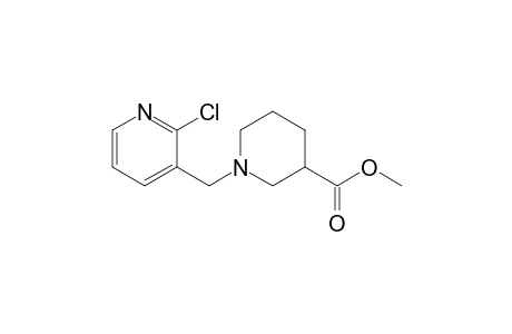 Methyl 1-[(2-chloro-3-pyridinyl)methyl]-3-piperidinecarboxylate