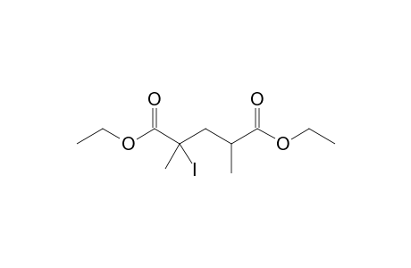 Diethyl 2-iodo-2,4-dimethylpentanedioate