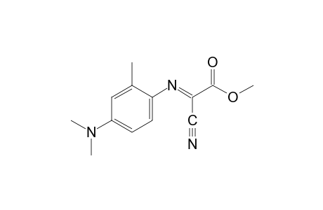 cyano{[4-(dimethylamino)-o-tolyl]imino}acetic acid, methyl ester
