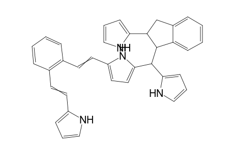 5-{2-pyrrolyl[2-(2-pyrrolyl)-1-indanyl]methyl]-2,2'-(1,2-phenylenedivinylene)dipyrrole isomer