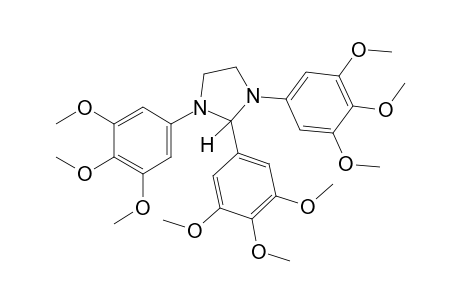 1,2,3-tris(3,4,5-trimethoxyphenyl)imidazolidine