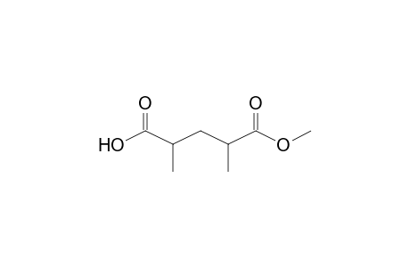 5-Methoxy-2,4-dimethyl-5-oxopentanoic acid