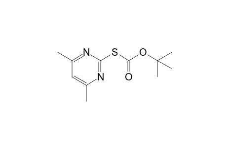 thiocarbonic acid, o-tert-butyl S-(4,6-dimethyl-2-pyrimidinyl) ester