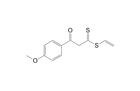 Vinyl 3-(4-methoxyphenyl)-3-oxopropanedithioate