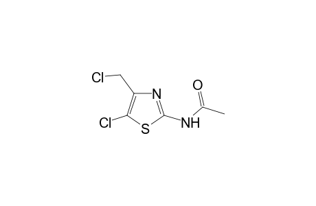 N-[5-chloro-4-(chloromethyl)-2-thiazolyl]acetamide