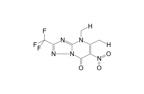 2-TRIFLUOROMETHYL-4,5-DIMETHYL-6-NITRO-7-OXO--4,7-DIHYDRO--1,2,4-TRIAZOLO[1,5-A]PYRIMIDINE