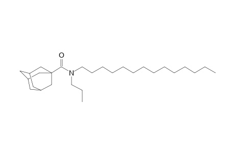 Adamantan-1-carboxamide, N-propyl-N-tetradecyl-