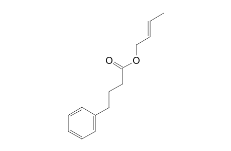 (E)-But-2-en-1-yl 4-phenylbutanoate