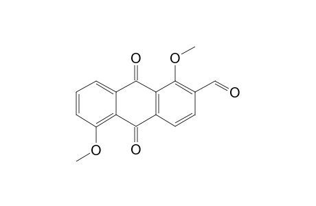 1,5-Dimethoxy-9,10-dioxo-9,10-dihydroanthracene-2-carbaldehyde