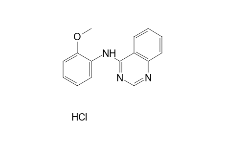 4-(o-anisidino)quinazoline, monohydrochloride
