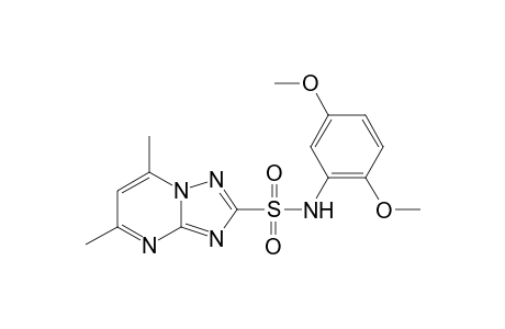 5,7-Dimethyl-[1,2,4]triazolo[1,5-a]pyrimidine-2-sulfonic acid (2,5-dimethoxy-phenyl)-amide