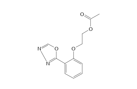 2-(o-1,3,4-oxadiazol-2-ylphenoxy)ethanol, acetate