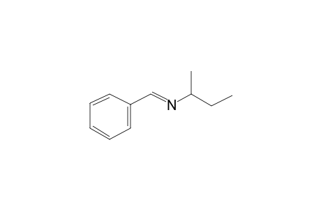 2-Butanamine, N-(phenylmethylene)-