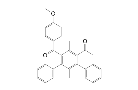 3-acetyl-2,5-dimethyl-4,6-diphenyl-4'-methoxybenzophenone