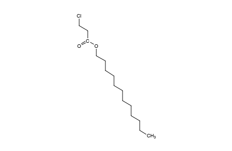 PROPIONIC ACID, 3-CHLORO-, DODECYL ESTER