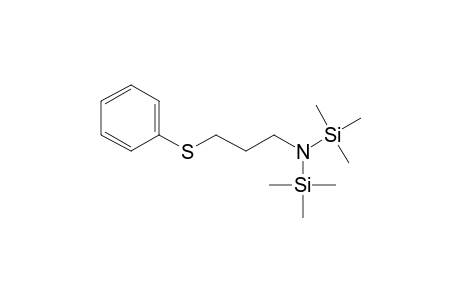 3-(Phenylsulfanyl)propylamine, N,N-bis(trimethylsilyl)-