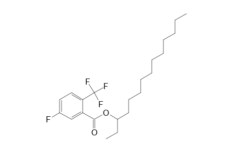 5-Fluoro-2-trifluoromethylbenzoic acid, 3-tetradecyl ester