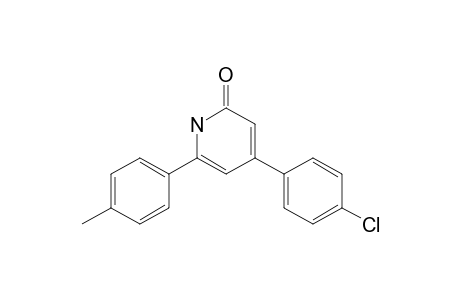 4-(4-Chlorophenyl)-6-(4-methylphenyl)-2-pyridone