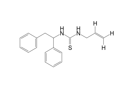 1-allyl-3-(1,2-diphenylethyl)-2-thiourea