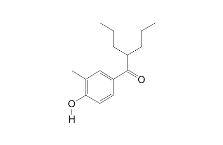 4'-hydroxy-3'-methyl-2-propylvalerophenone