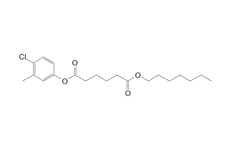 Adipic acid, heptyl 3-methyl-4-chlorophenyl ester