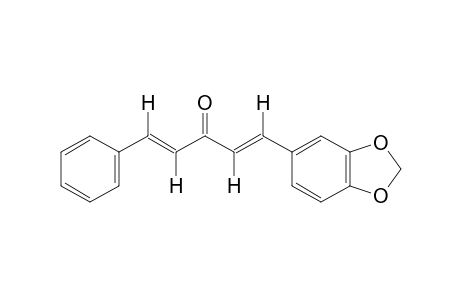 trans-1-[3,4-(methylenedioxy)phenyl]-5-phenyl-1,4-pentadien-3-one