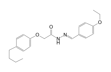2-(4-Butylphenoxy)-N'-[(E)-(4-ethoxyphenyl)methylidene]acetohydrazide