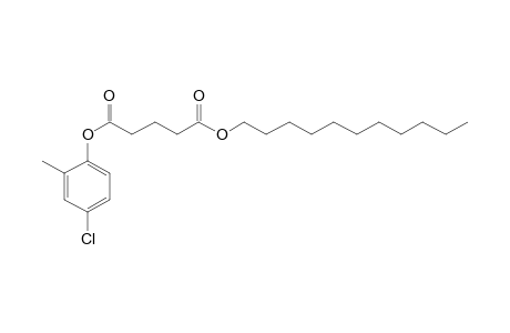 Glutaric acid, 2-methyl-4-chlorophenyl undecyl ester