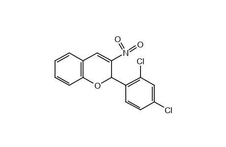 2-(2,4-dichlorophenyl)-3-nitro-2H-1-benzopyran