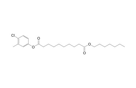 Sebacic acid, 4-chloro-3-methylphenyl heptyl ester