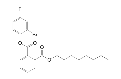 Phthalic acid, 2-bromo-4-fluorophenyl octyl ester