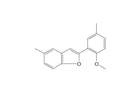 2-(6-methoxy-m-tolyl)-5-methylbenzofuran