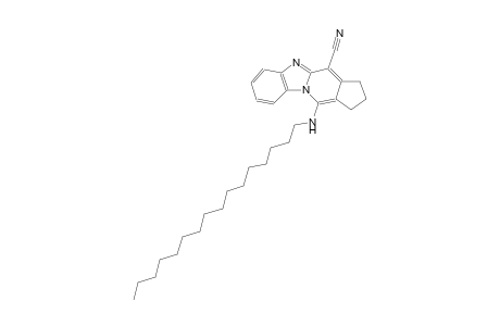 11-(hexadecylamino)-2,3-dihydro-1H-cyclopenta[4,5]pyrido[1,2-a]benzimidazole-4-carbonitrile