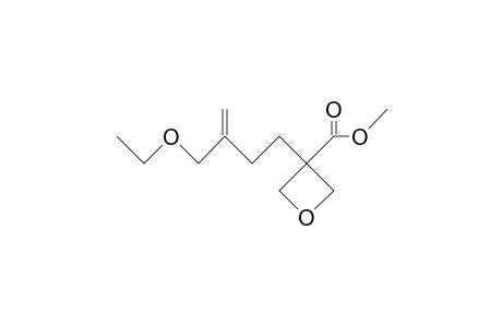 3-[3-(ETHOXYMETHYL)-3-BUTENYL]-3-OXETANECARBOXYLIC ACID,METHYL ESTER