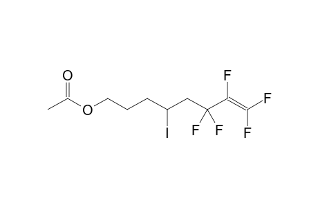 6,6,7,8,8-Pentafluoro-4-iodo-7-octenyl acetate